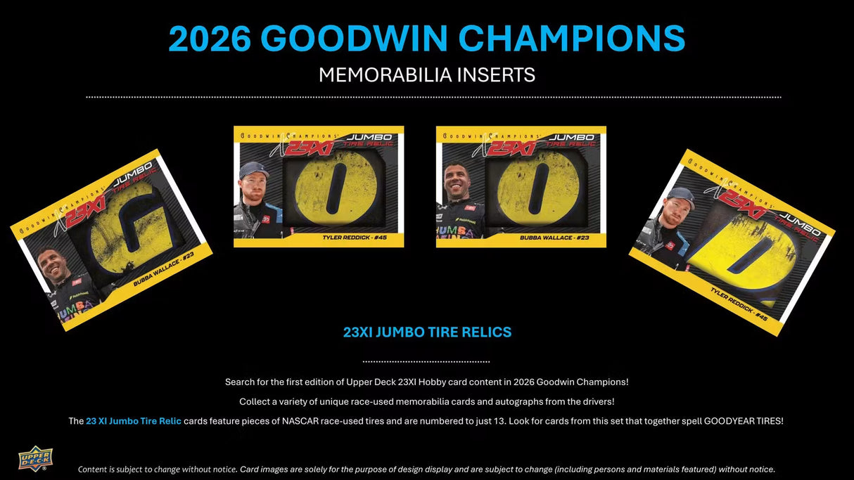 2026 Upper Deck Goodwin Champions Blaster Box