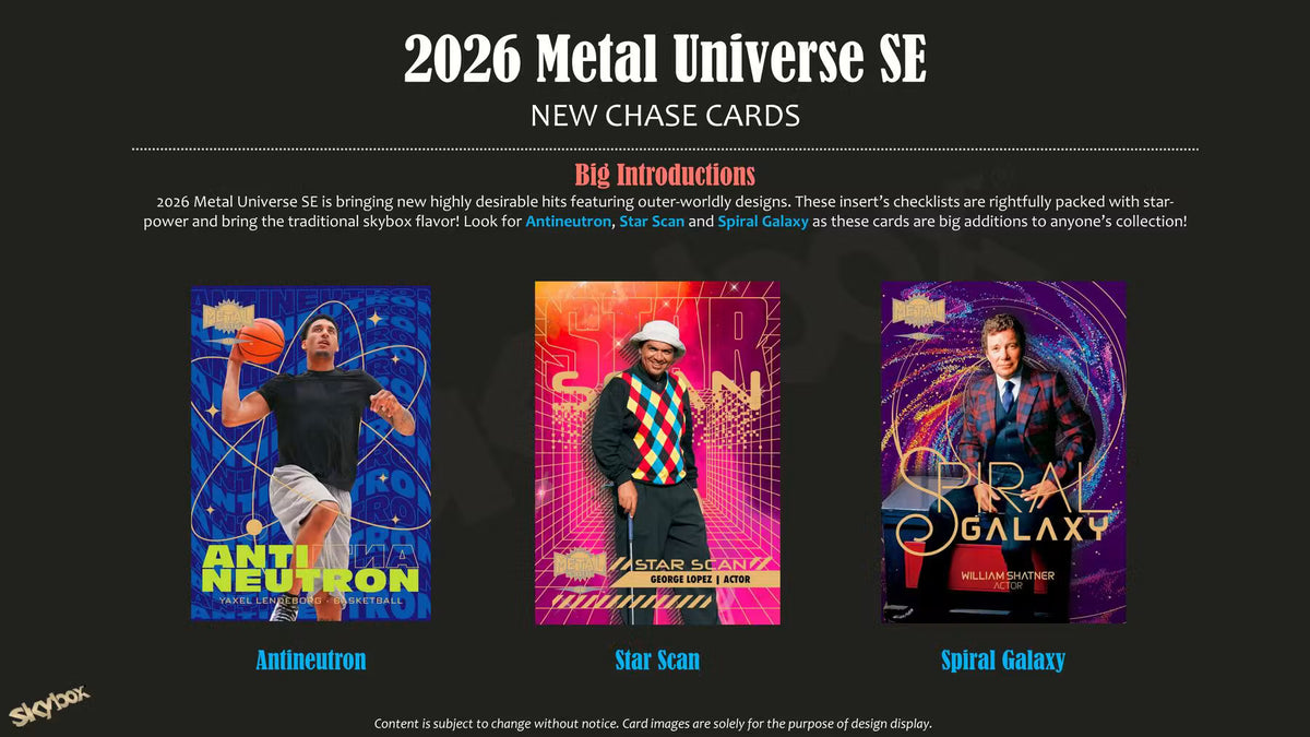 2026 Upper Deck Metal Universe SE Blaster Box
