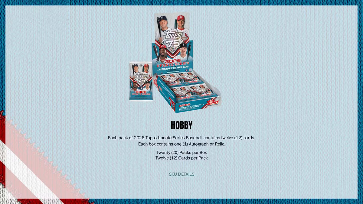 2026 Topps Update Series Baseball Blaster Box