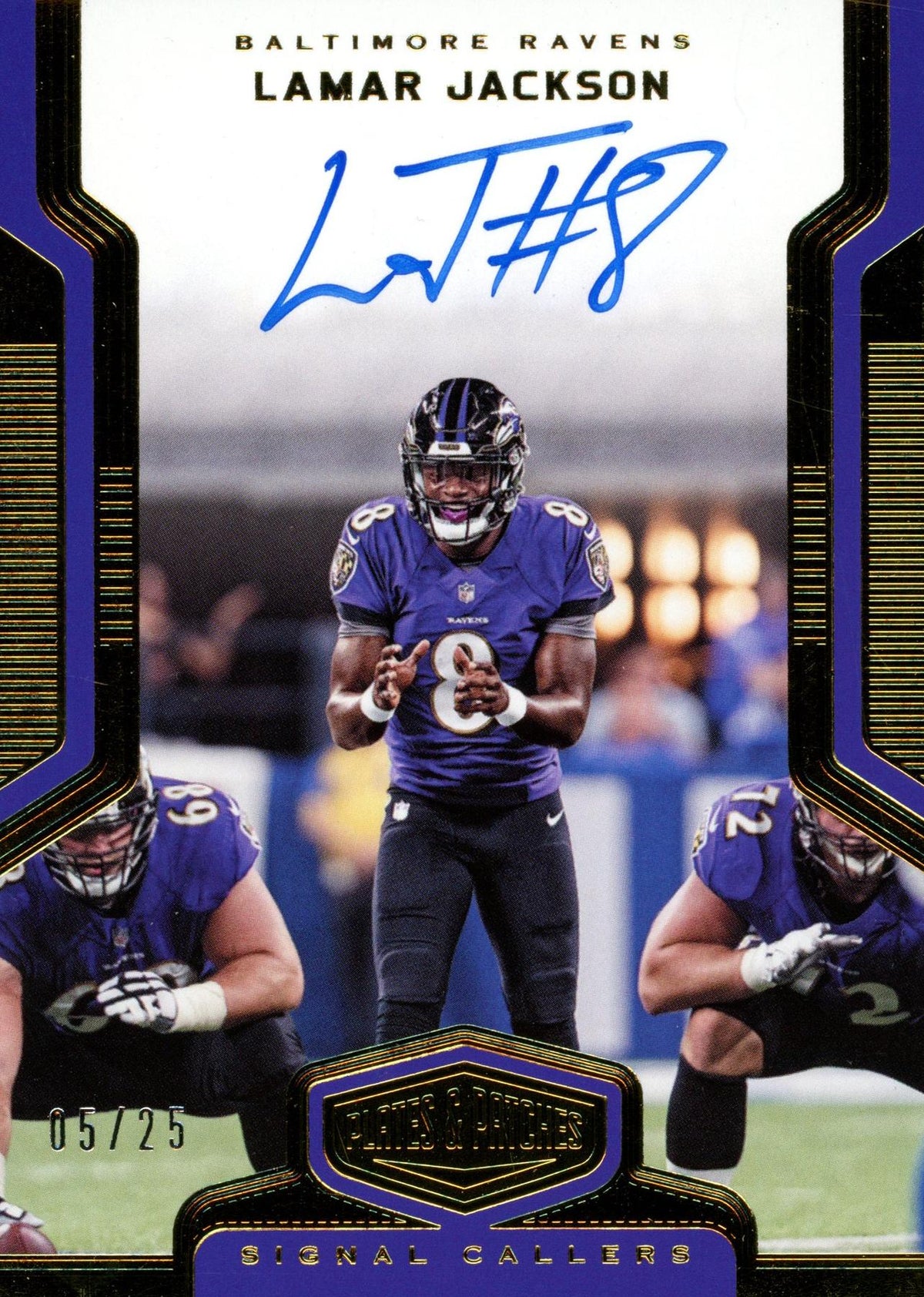 2026 Hit Parade Football Collector's Showcase Card (Series 1) Hobby Box