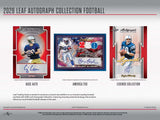 2026 Leaf Autograph Collection Football Hobby Box