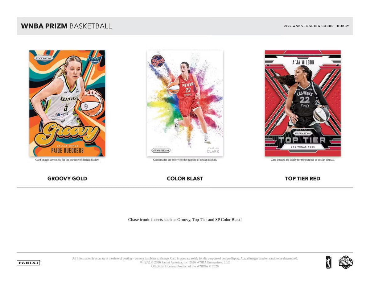 2026 Panini Prizm WNBA Basketball Hobby Box