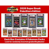 Pokemon TCG: 2026 Super Break Poke Stars 5-Box Case