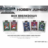 2026 Wild Card Alumination Just the Hits Football Hobby Jumbo Case