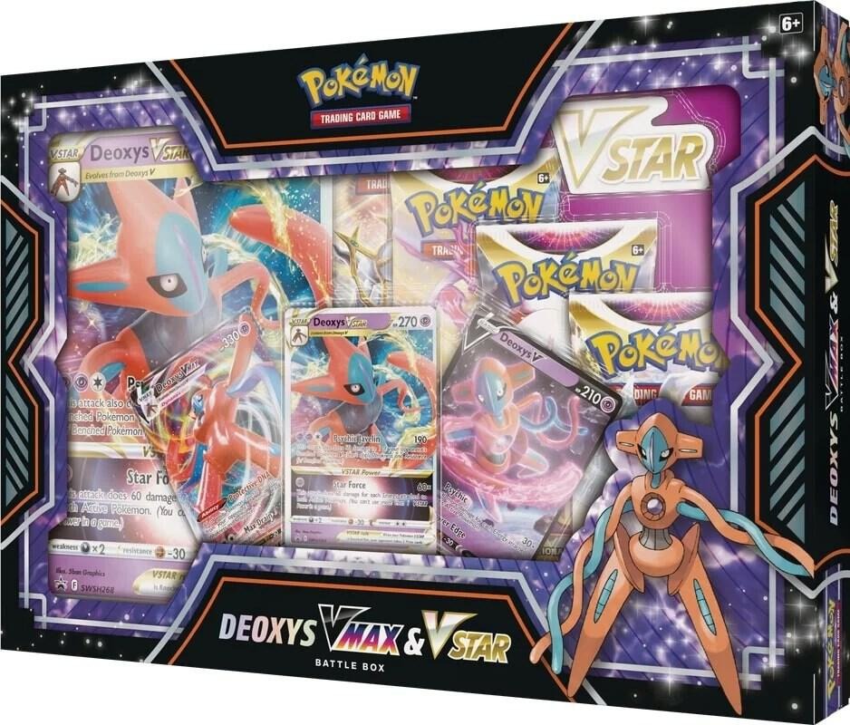 Pokemon TCG: Deoxys VMAX & VSTAR Battle Box
