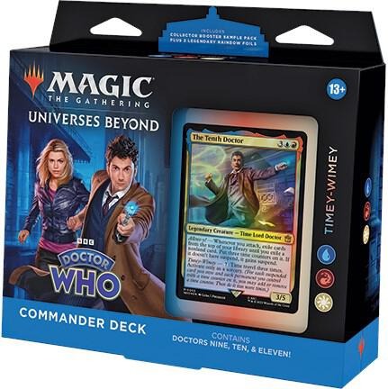Magic The Gathering: Universes Beyond Dr. Who Commander Deck [Various]