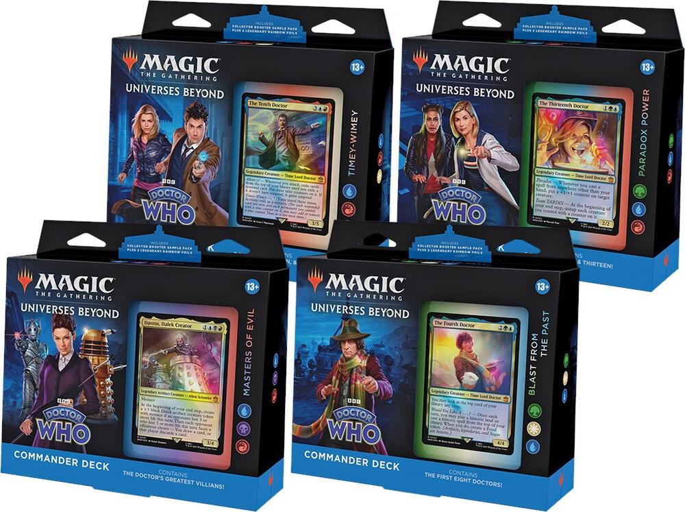 Magic The Gathering: Universes Beyond Dr. Who Commander Deck [Various]