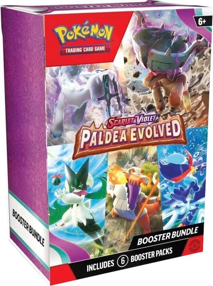 Pokemon TCG: Scarlet & Violet Paldea Evolved Booster Bundle - SV02