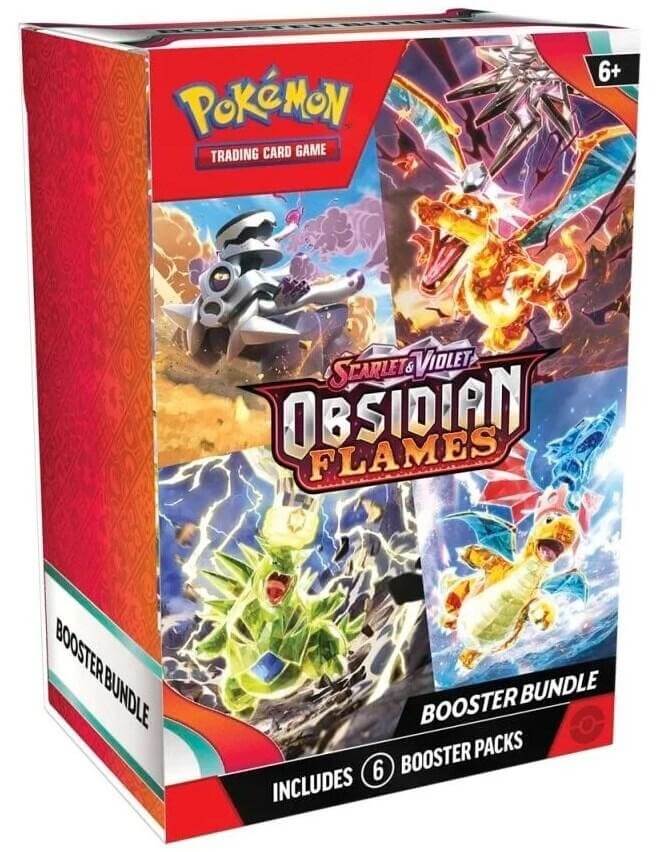 Pokemon TCG: Scarlet & Violet (SV03) Obsidian Flames Booster Bundle