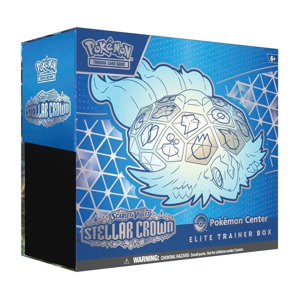 Pokemon TCG: Scarlet & Violet (SV07) Stellar Crown Pokemon Center Elite Trainer Box (Exclusive)