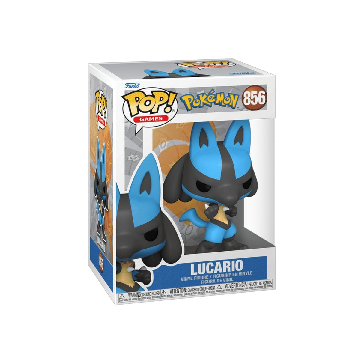 Funko POP! Games: Pokémon Lucario Vinyl Figure #856