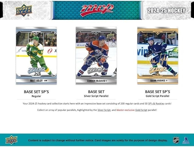 2024/25 Upper Deck NHL MVP Hockey Fat Pack