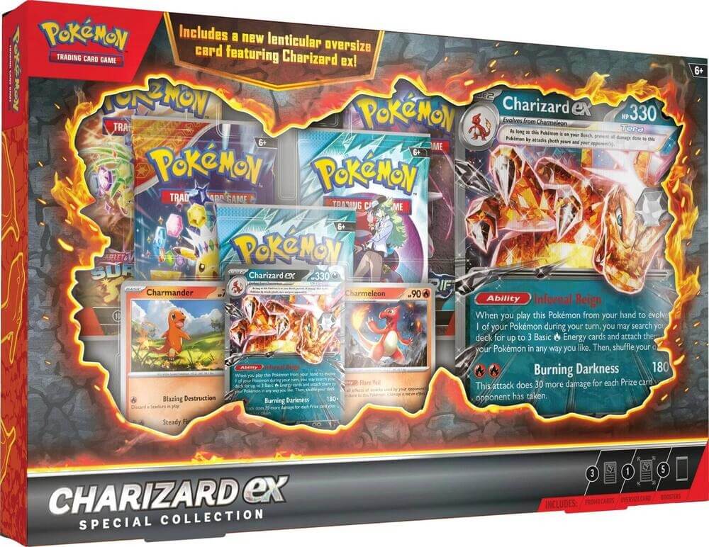 Pokemon TCG: Charizard ex Special Collection Box