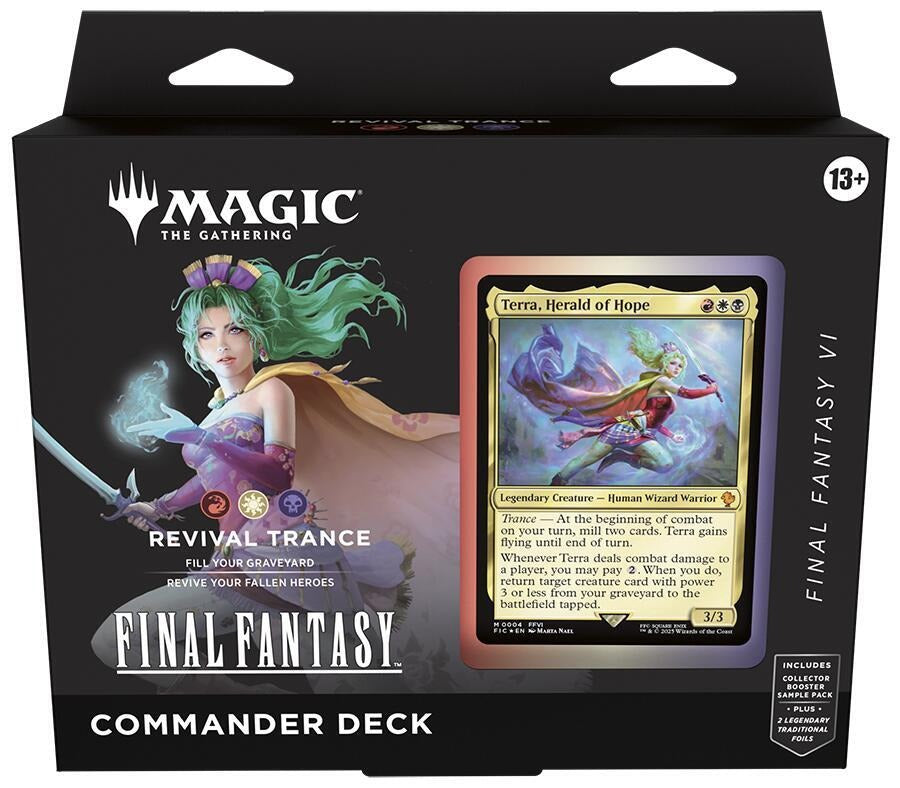 Magic the Gathering: Final Fantasy Commander Deck - Revival Trance