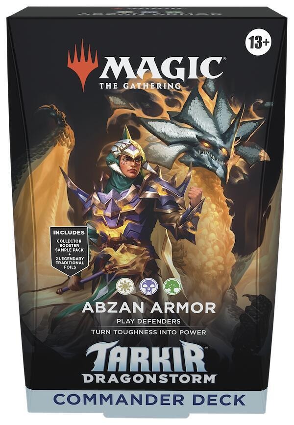 Magic the Gathering Tarkir: Dragonstorm Commander Deck - Abzan Armor