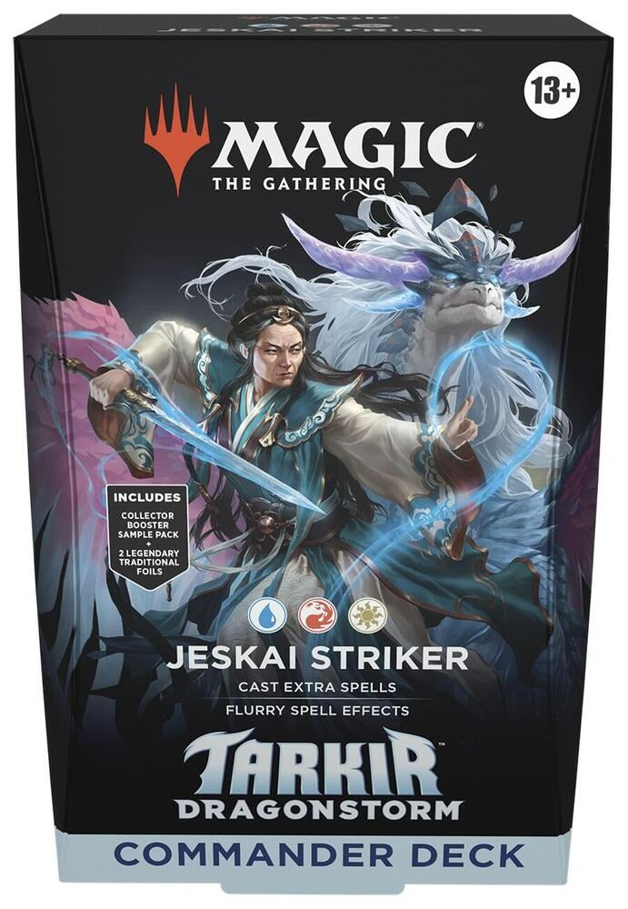 Magic the Gathering Tarkir: Dragonstorm Commander Deck - Jeskai Striker