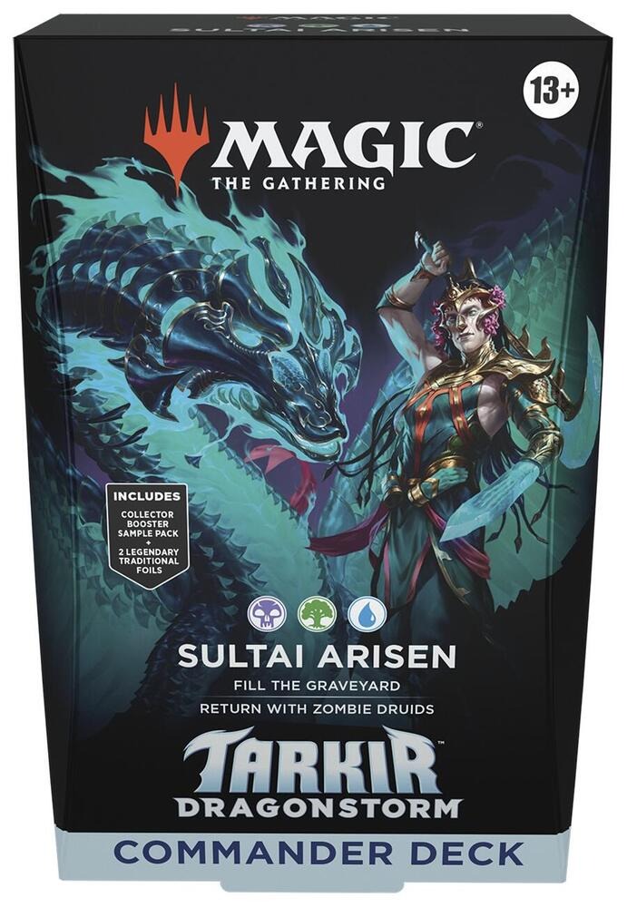Magic the Gathering Tarkir: Dragonstorm Commander Deck - Sultai Arisen