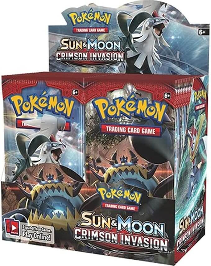 Pokemon TCG: Sun & Moon Crimson Invasion Sealed Booster Box