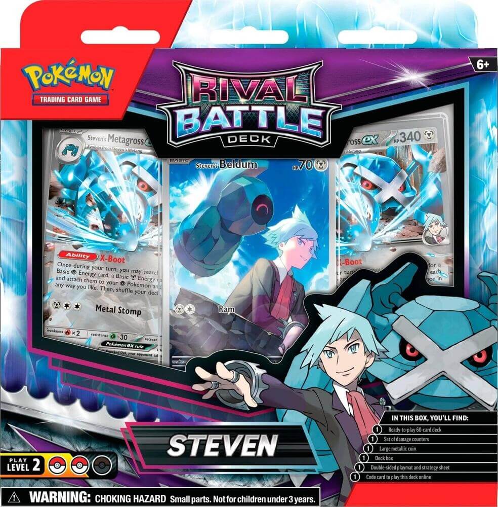 Pokemon TCG: Rival Battle Deck (Marnie OR Steven)