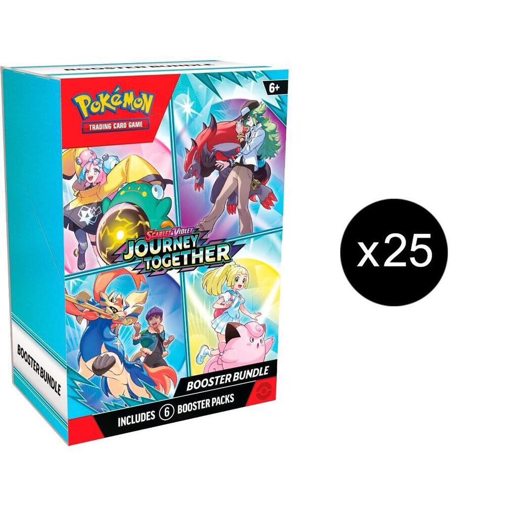 Pokemon TCG: Scarlet & Violet (SV09) Journey Together Booster Bundle 25-Box Case