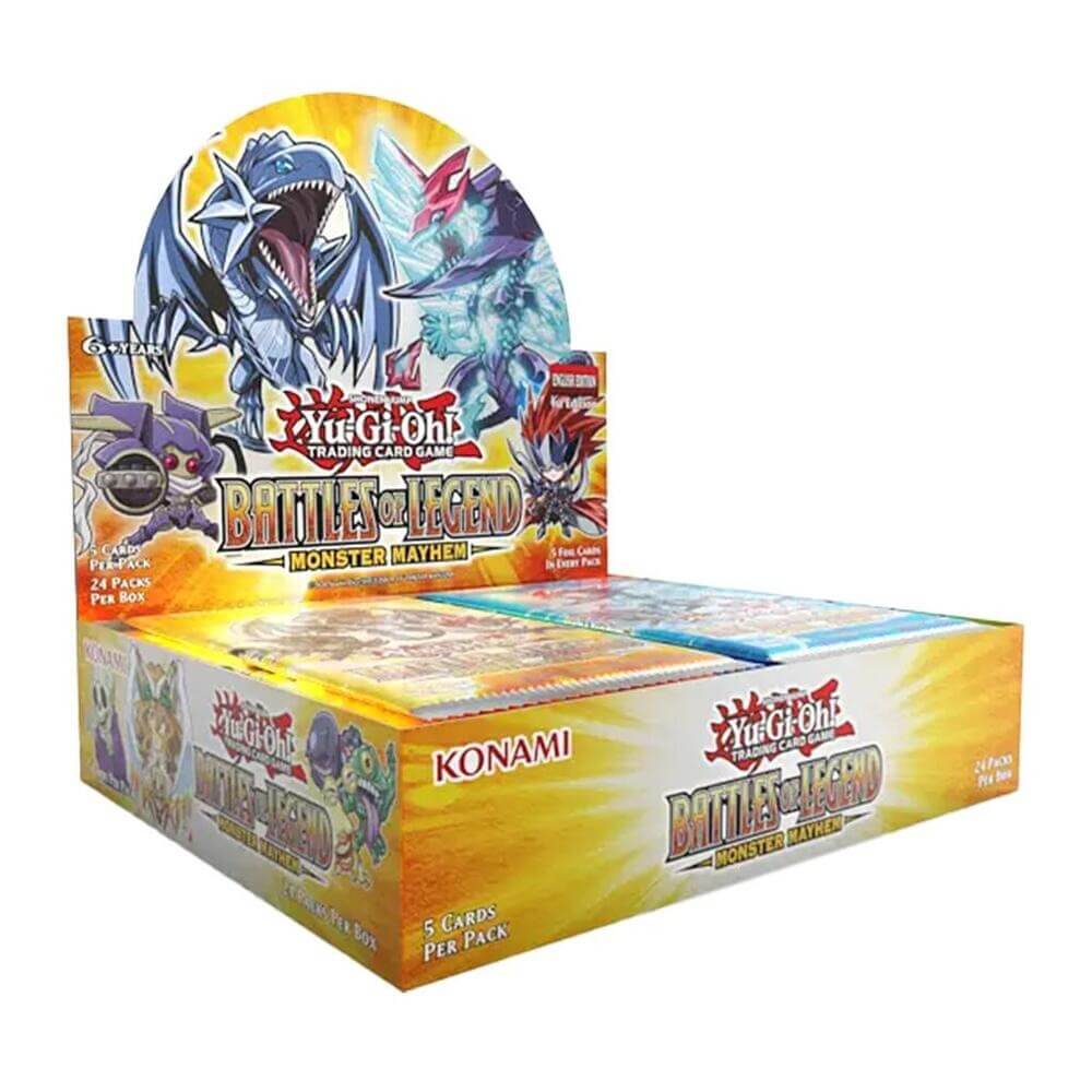 Yu-Gi-Oh: Battles of Legend: Monster Mayhem Booster Box [1st Edition]