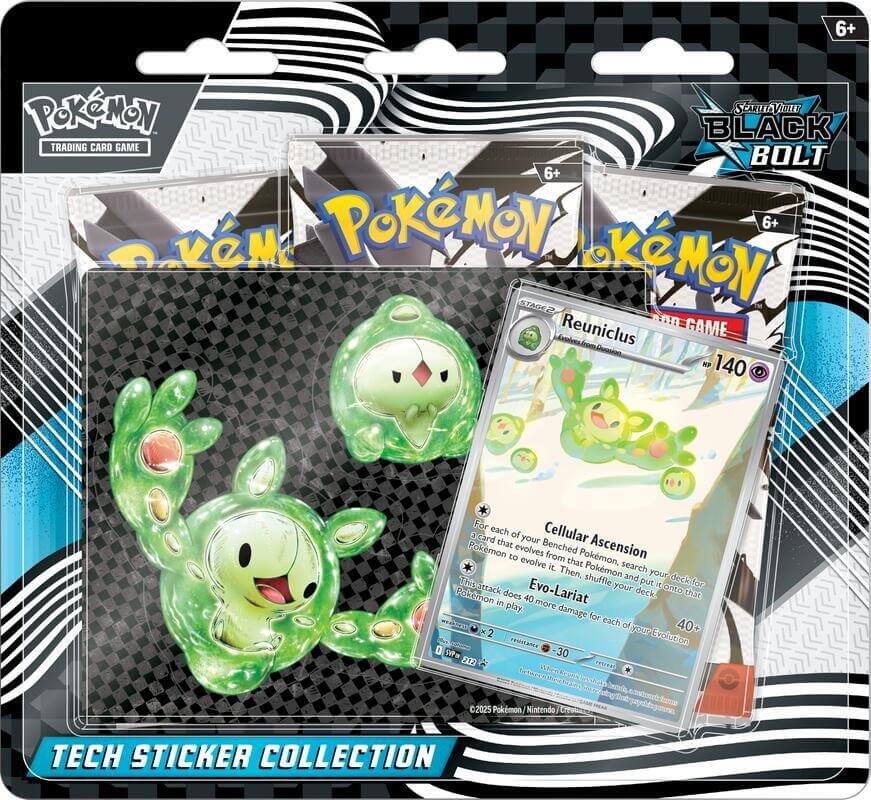Pokemon TCG: Scarlet & Violet Black Bolt Tech Sticker Collection (SV10.5)