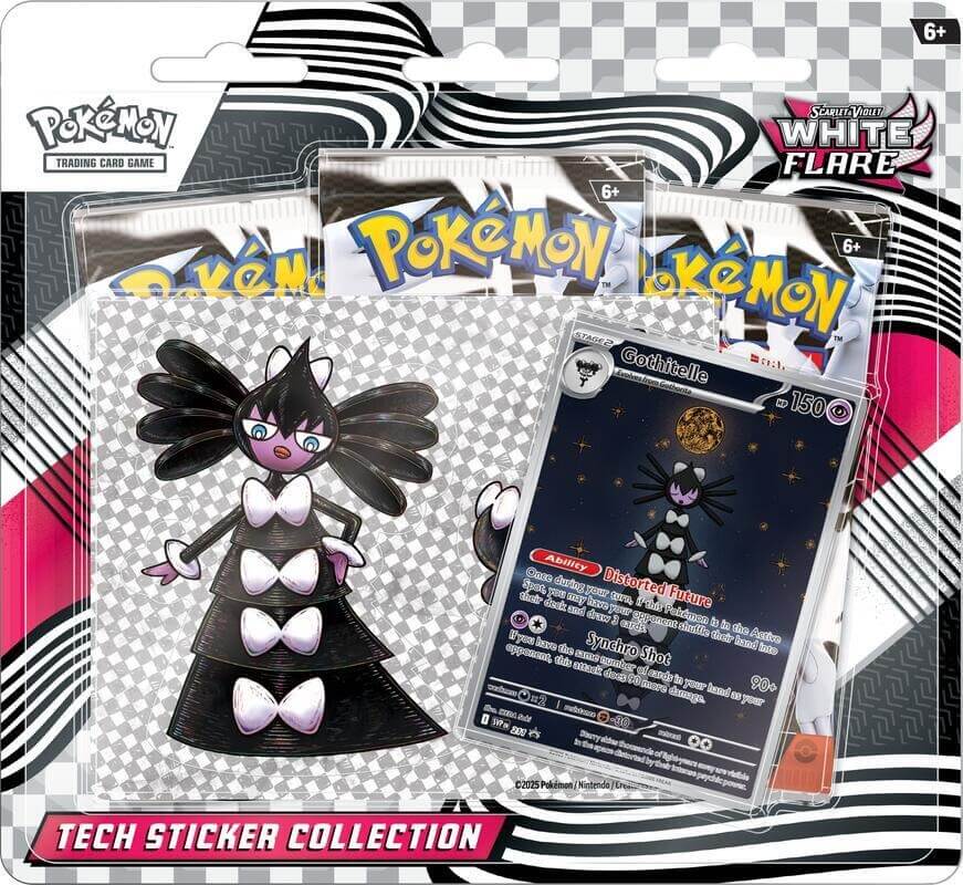 Pokemon TCG: Scarlet & Violet White Flare Tech Sticker Collection (SV10.5)