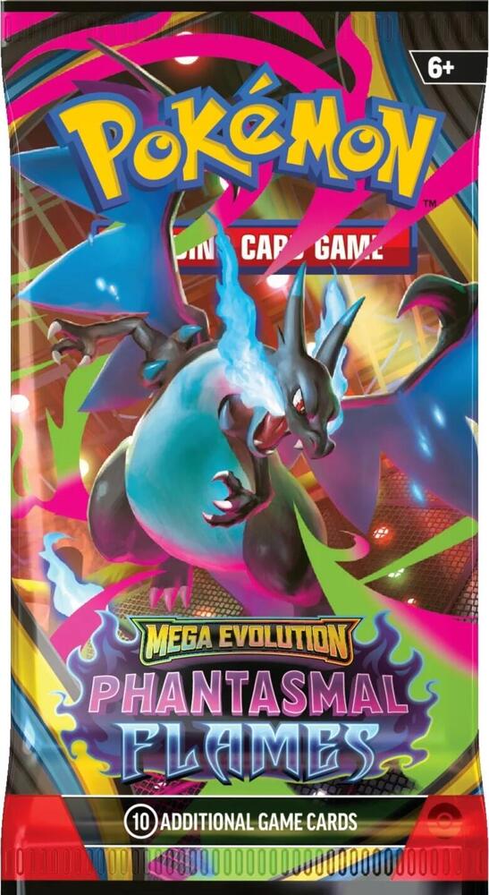 Pokemon TCG: Mega Evolution Phantasmal Flames (ME02) Booster Pack