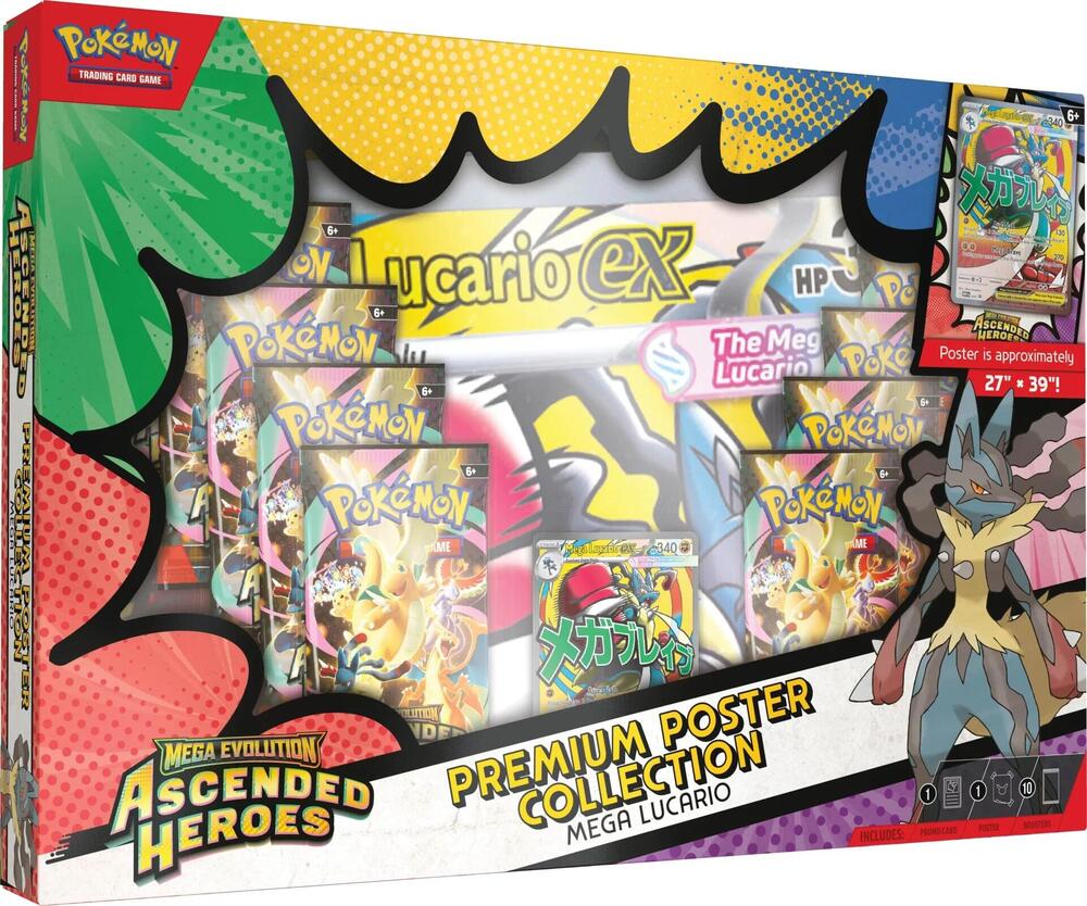 Pokemon TCG: Acended Heroes Premium Poster Collection [Various]