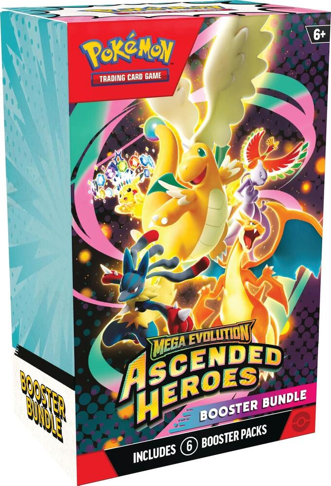 Pokemon TCG: Mega Evolution Ascended Heroes Booster Bundle