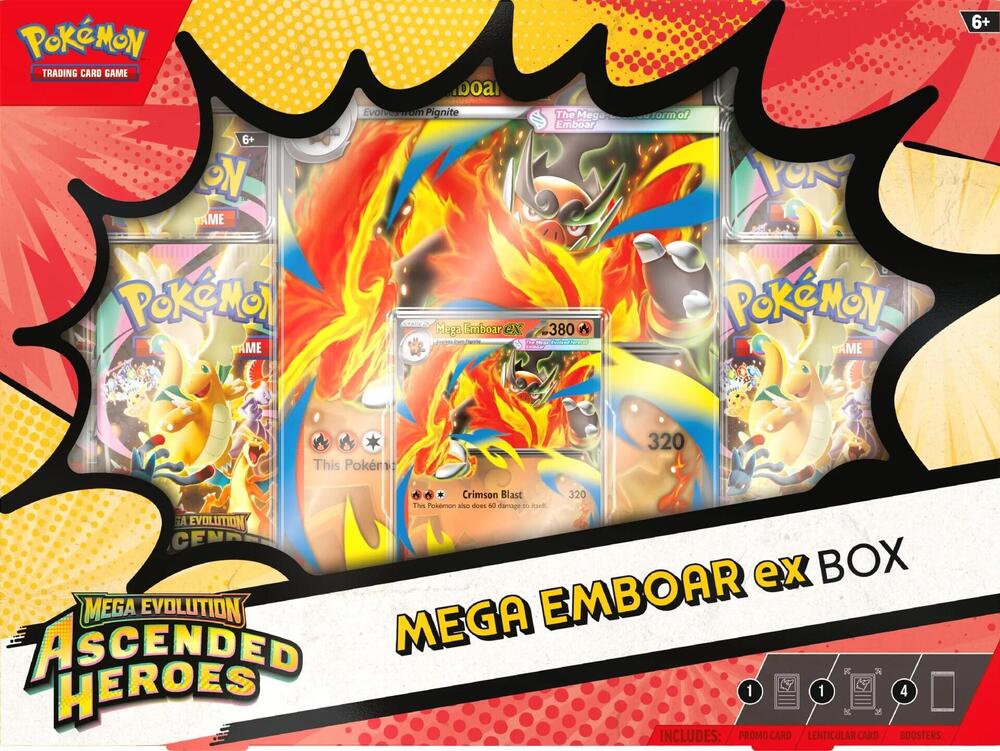Pokemon TCG: Ascended Heroes Mega ex Box [Various]