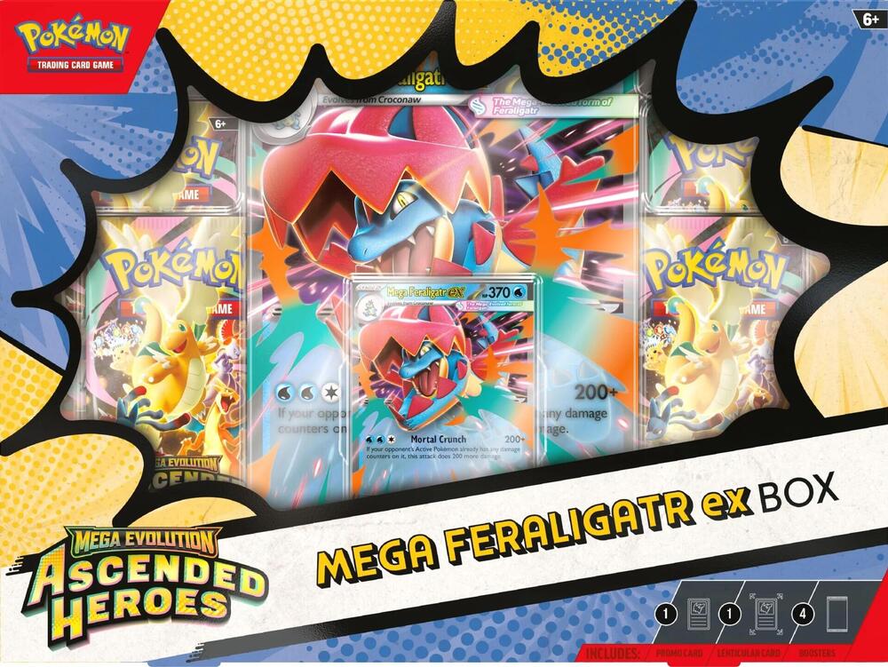 Pokemon TCG: Ascended Heroes Mega ex Box [Various]