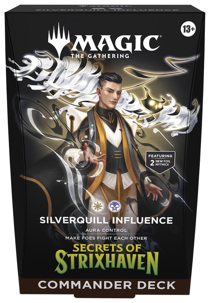 Magic The Gathering: Secrets of Strixhaven Commander 5-Deck Case