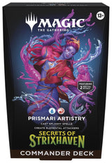 Magic The Gathering: Secrets of Strixhaven Commander 5-Deck Case