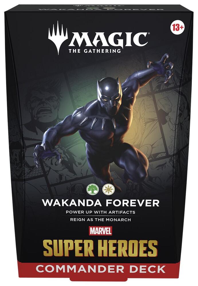 Magic The Gathering: Marvel Super Heroes Commander 4-Deck Case