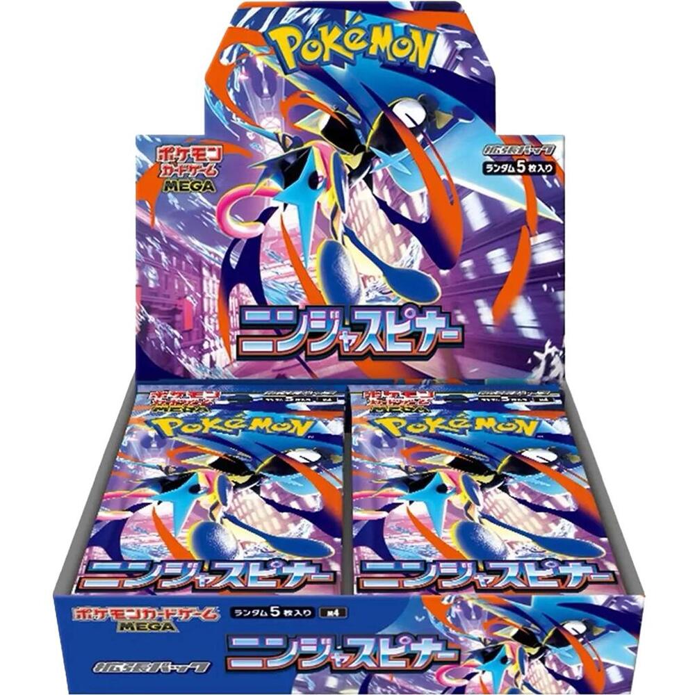 Pokemon TCG: Ninja Spinner Booster 12-Box Case (M4) [Japanese]