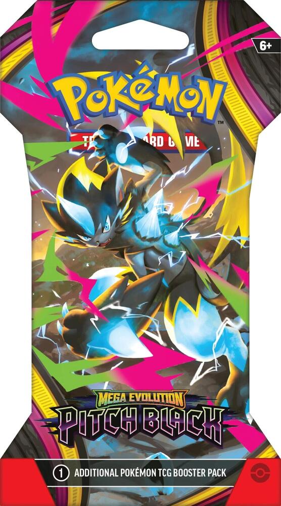 Pokemon TCG: Pitch Black Sleeved Booster Pack - ME05