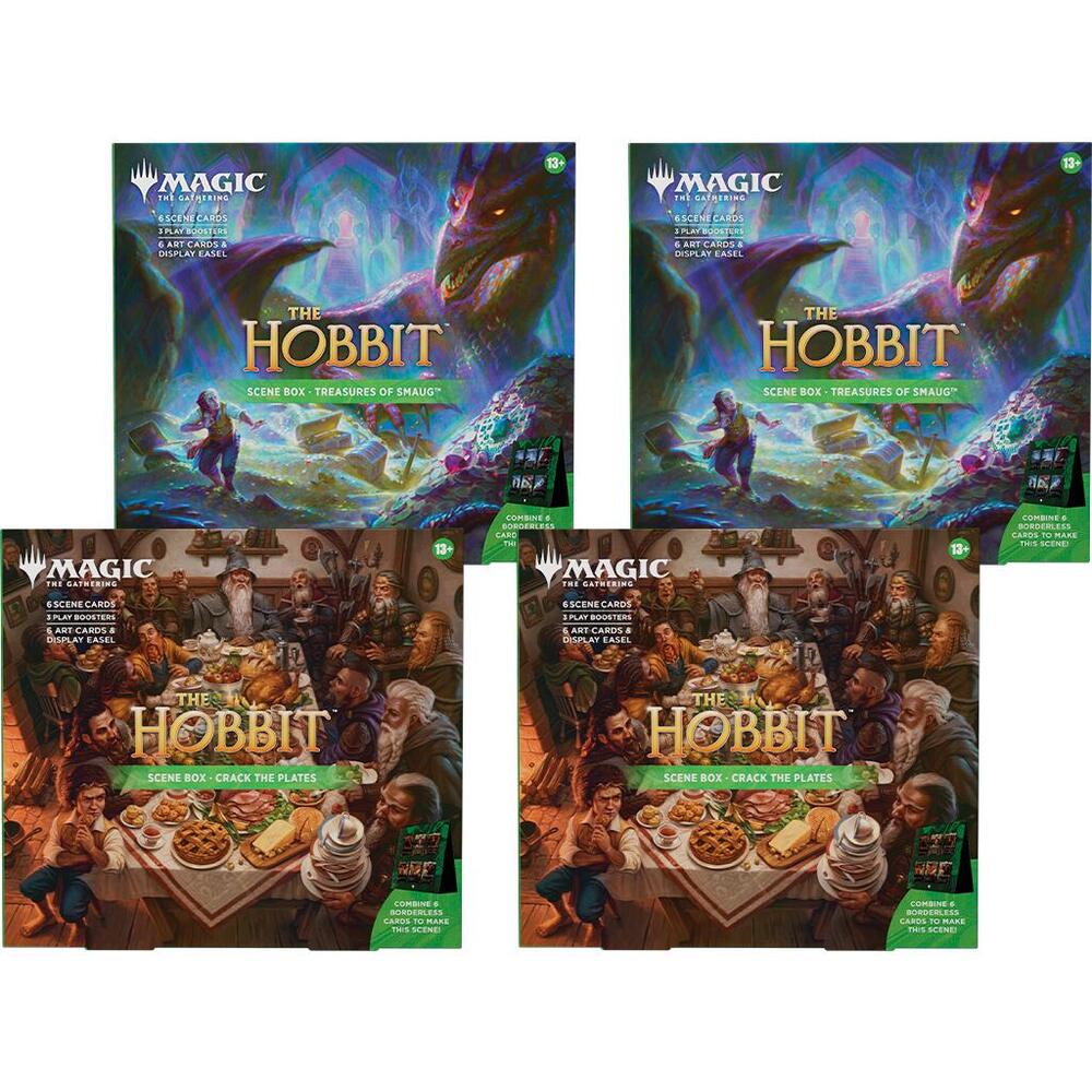 Magic the Gathering: The Hobbit - Scene Box (4-Box Case)