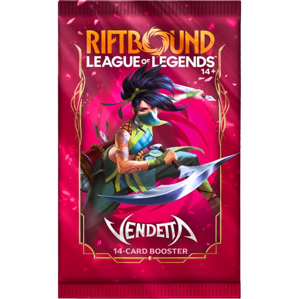 Riftbound League Of Legends: Vendetta Booster Display 6-Box Case – Trademark Cards & Collectibles