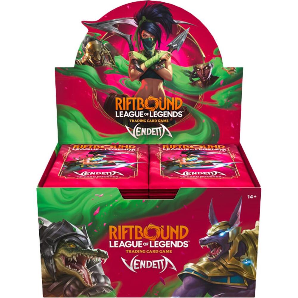 Riftbound League Of Legends: Vendetta Booster Display Box