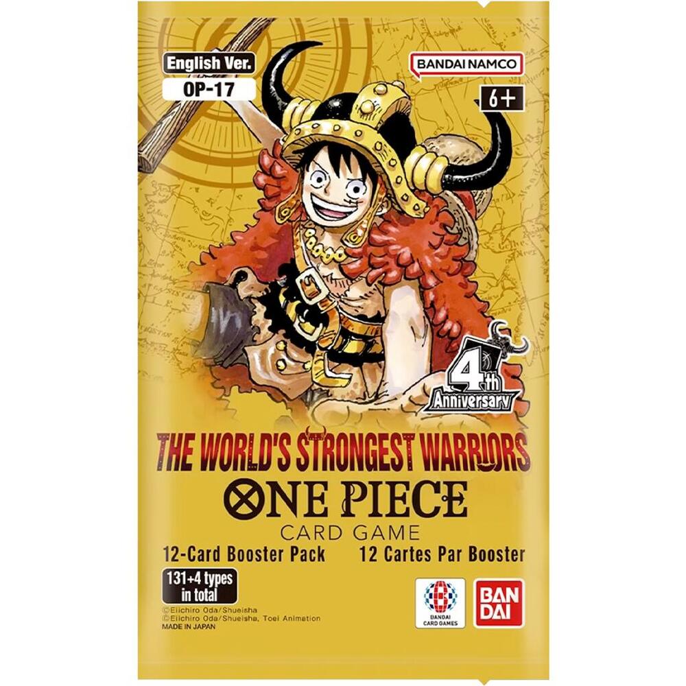 One Piece TCG: The World's Strongest Warriors Booster Pack - (OP17)