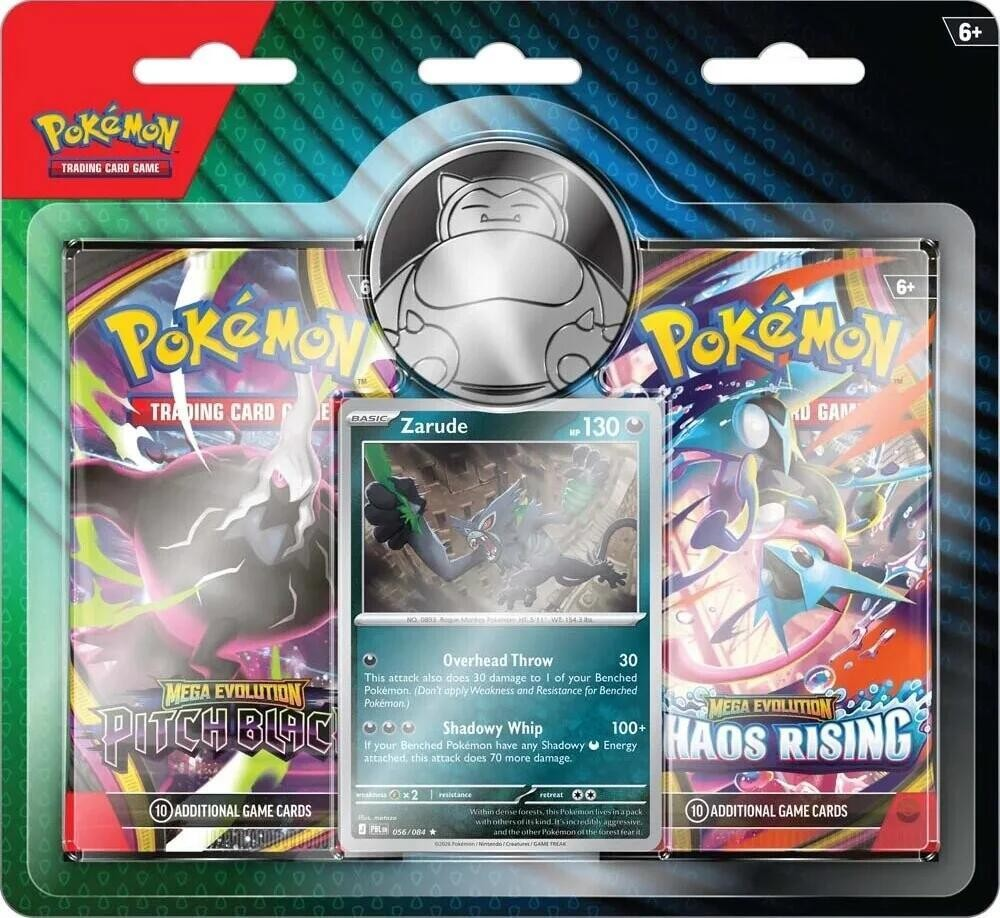 Pokemon TCG: Mega Evolution 2-Pack Blister [Zarude]