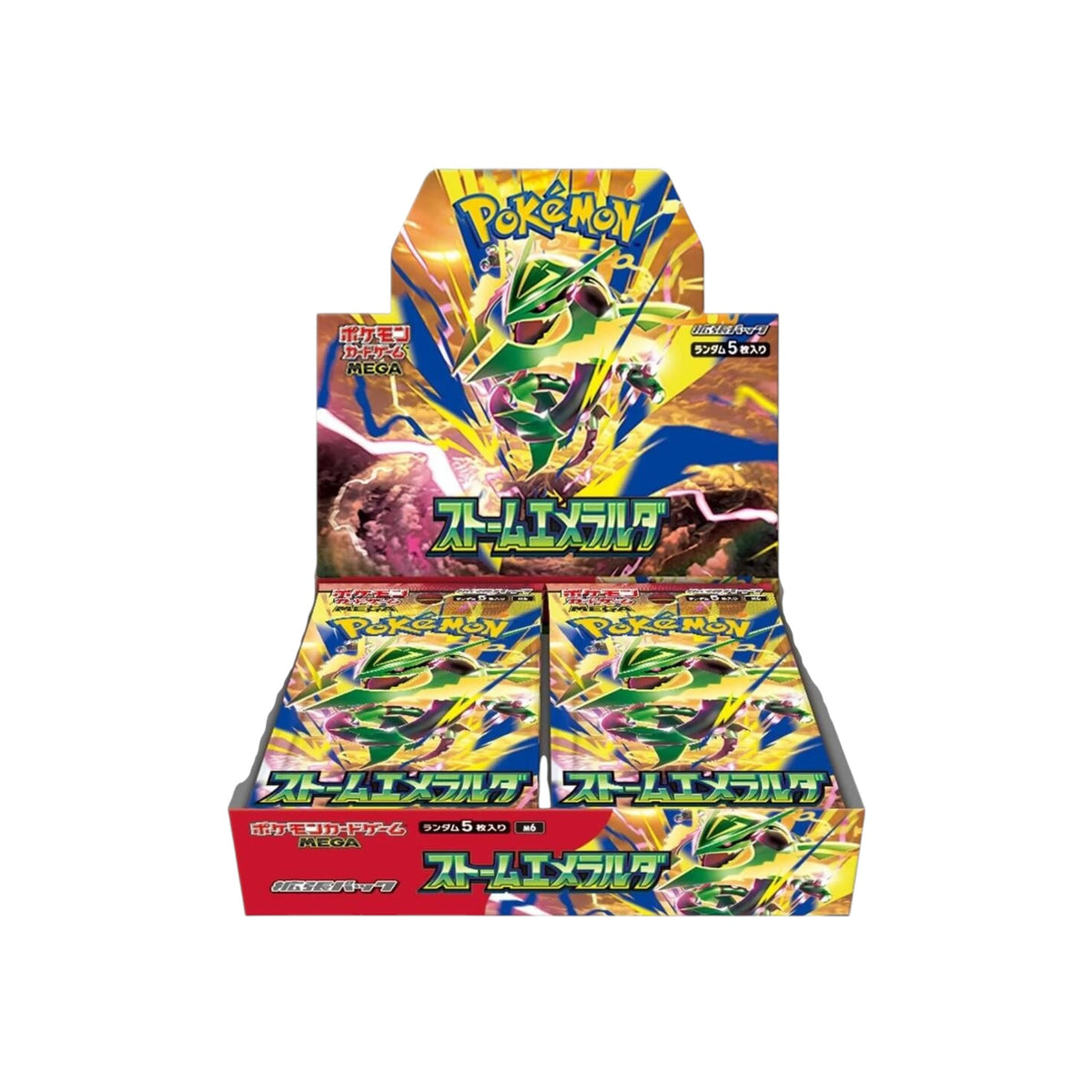Pokemon TCG: Mega Evolution Storm Emeralda Booster Box (M6) [Japanese]