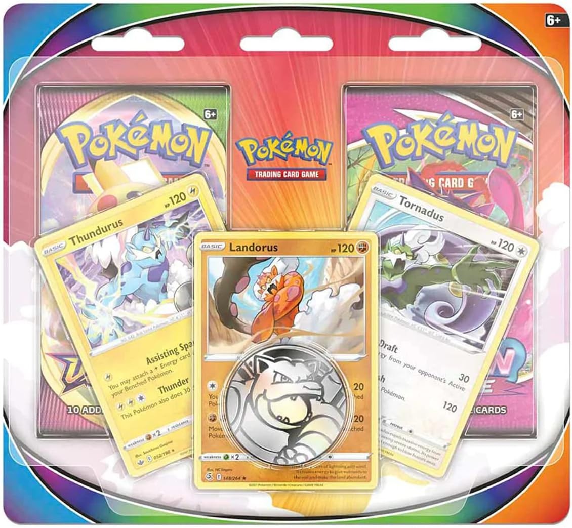 Pokemon TCG: Sword & Shield 2-Pack Blister [Tornadus, Thundurus & Landorus]