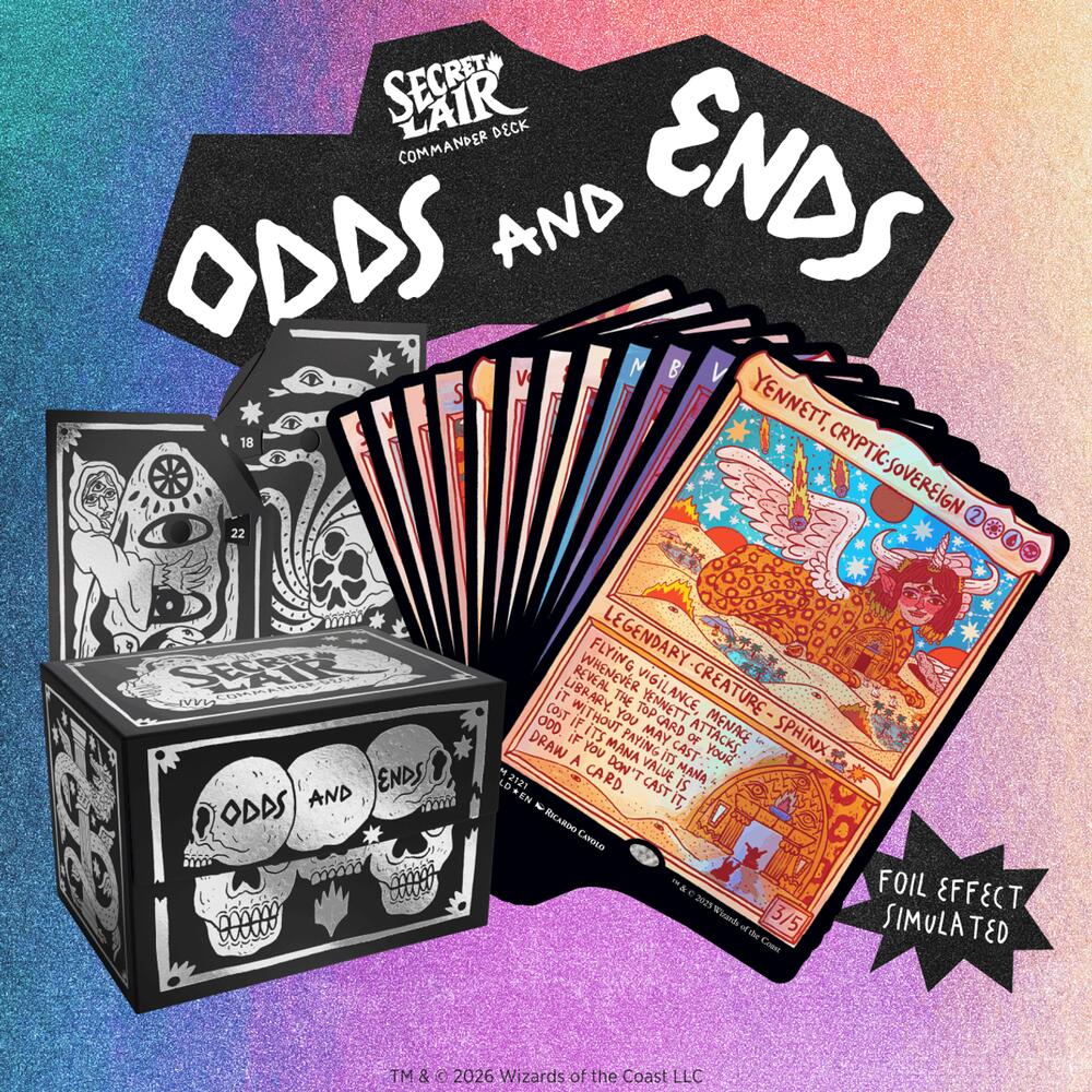 Secret Lair Commander Deck: Odds and Ends - Secret Lair Drop Series