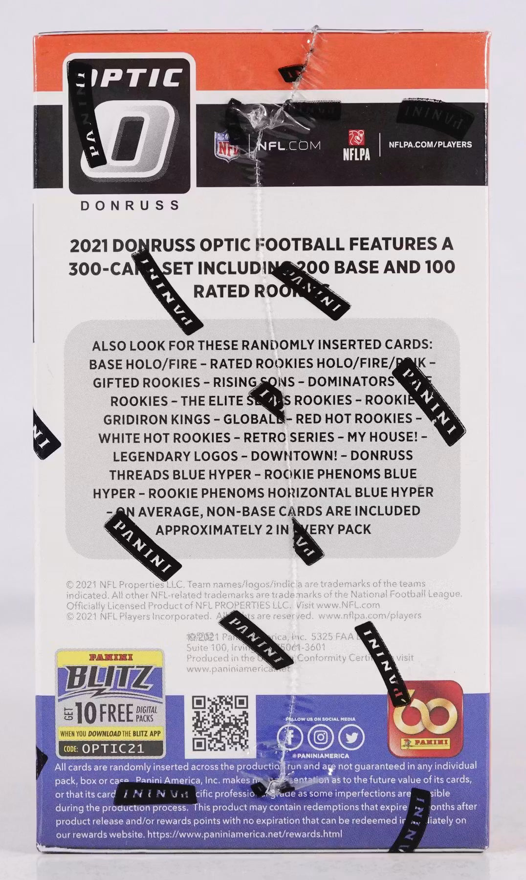 2021 Panini Donruss Optic Football Blaster Box (Fanatics Exclusive)