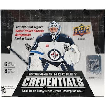2024/25 Upper Deck Credentials Hockey Hobby Box
