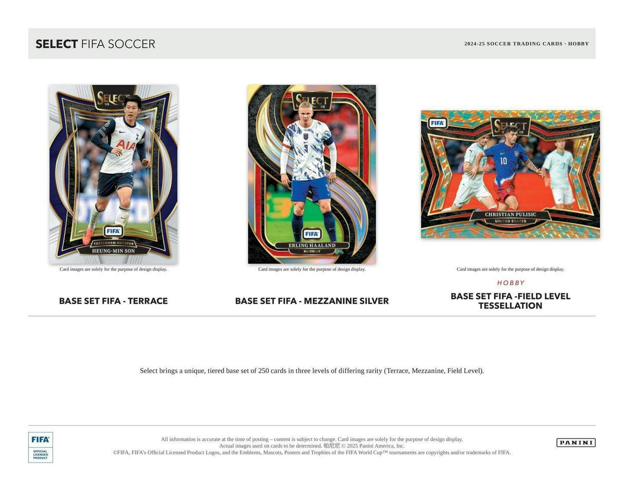 2024/25 Panini Select FIFA Soccer Hobby Box