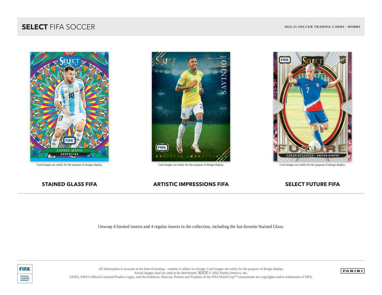 2024/25 Panini Select FIFA Soccer Hobby Box