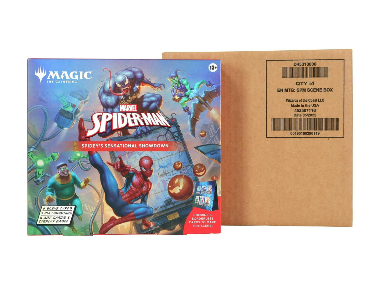 Magic the Gathering: Marvel's Spider-Man Scene 4-Box Case